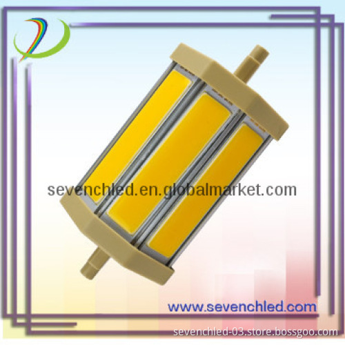 8W R7S COB LED Light WW/NW/CW 118mm R7S LED 700lm